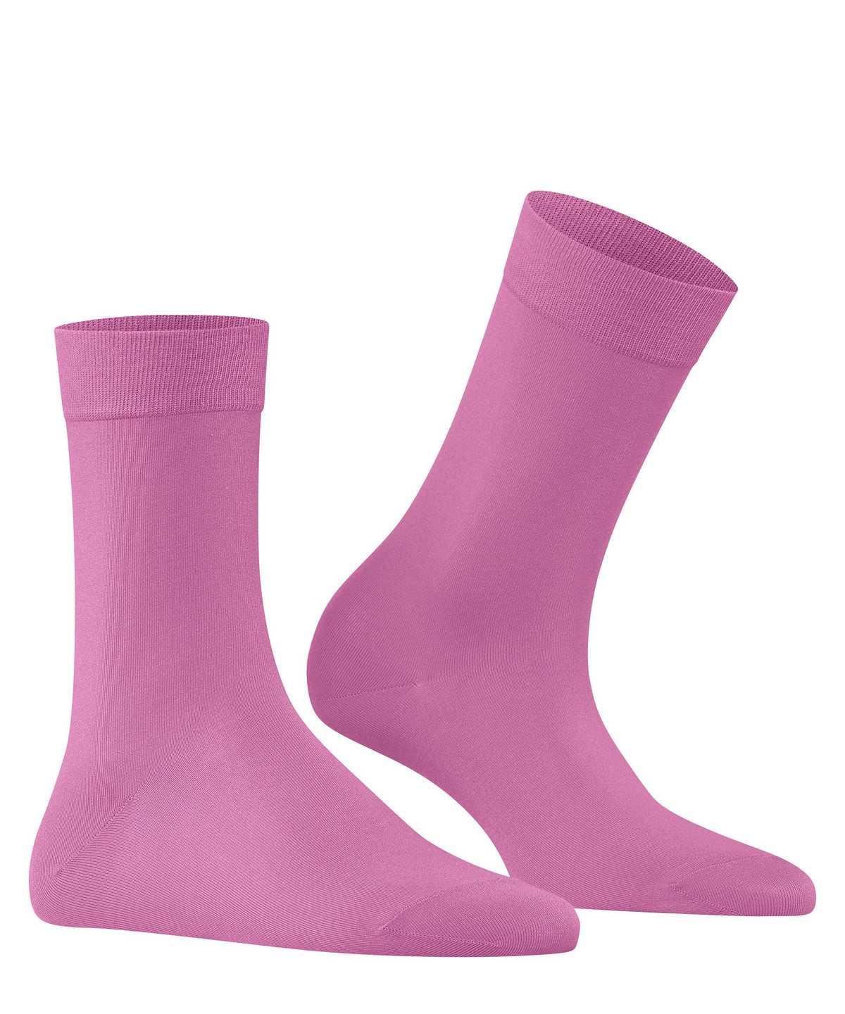 Skarpetki Falke Cotton Touch Socks Damskie Czerwone | IJWLPV-643