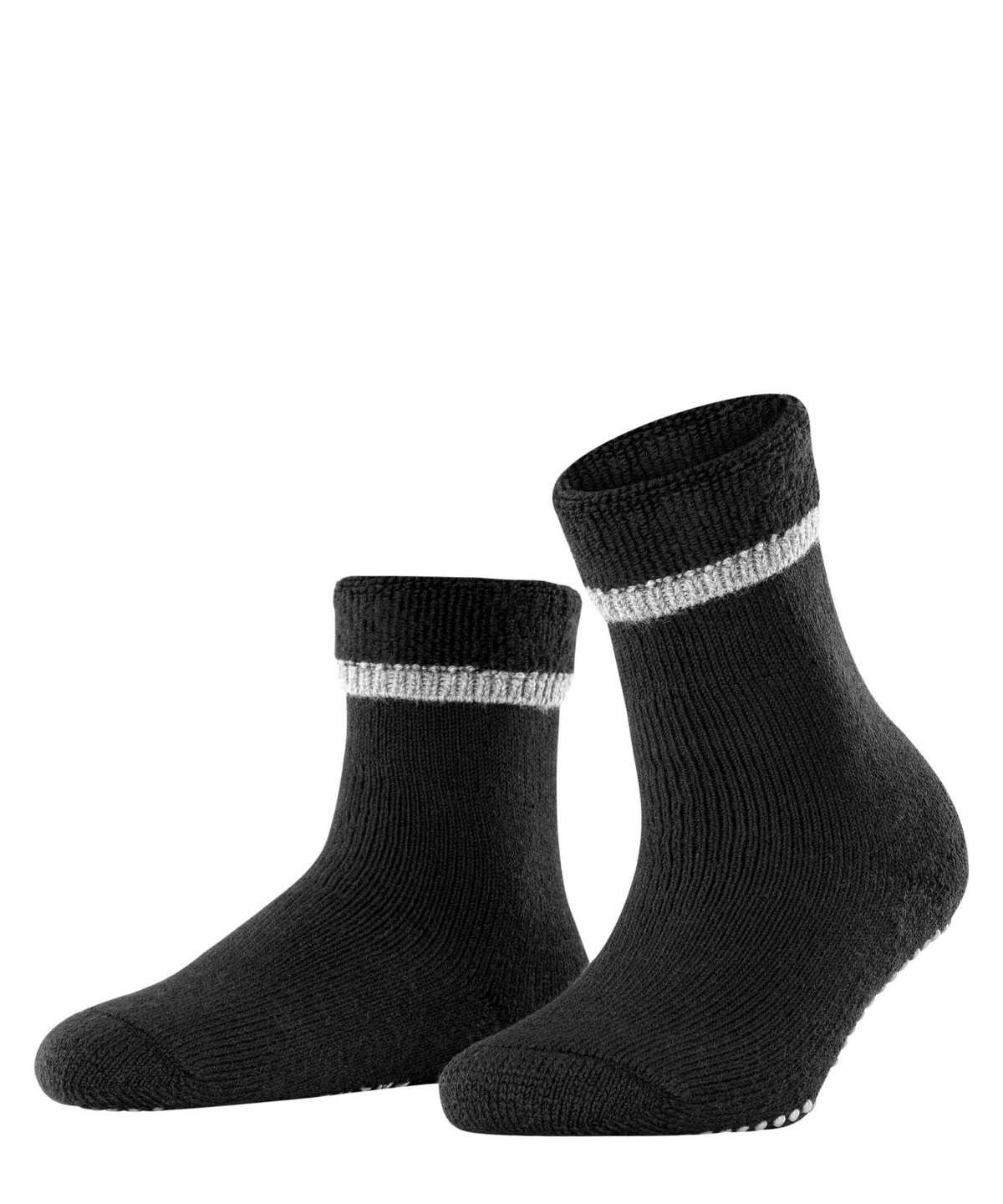 Skarpetki Falke Cuddle Pads House socks Damskie Czarne | HRPYON-823