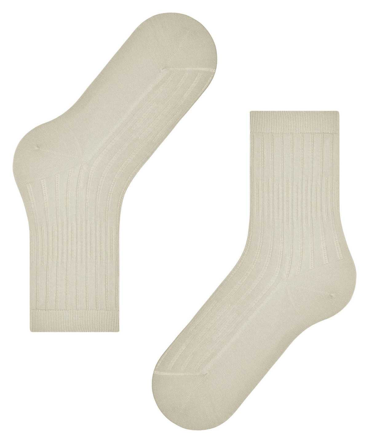 Skarpetki Falke Dash Rib Socks Damskie Beżowe | EXWANH-701