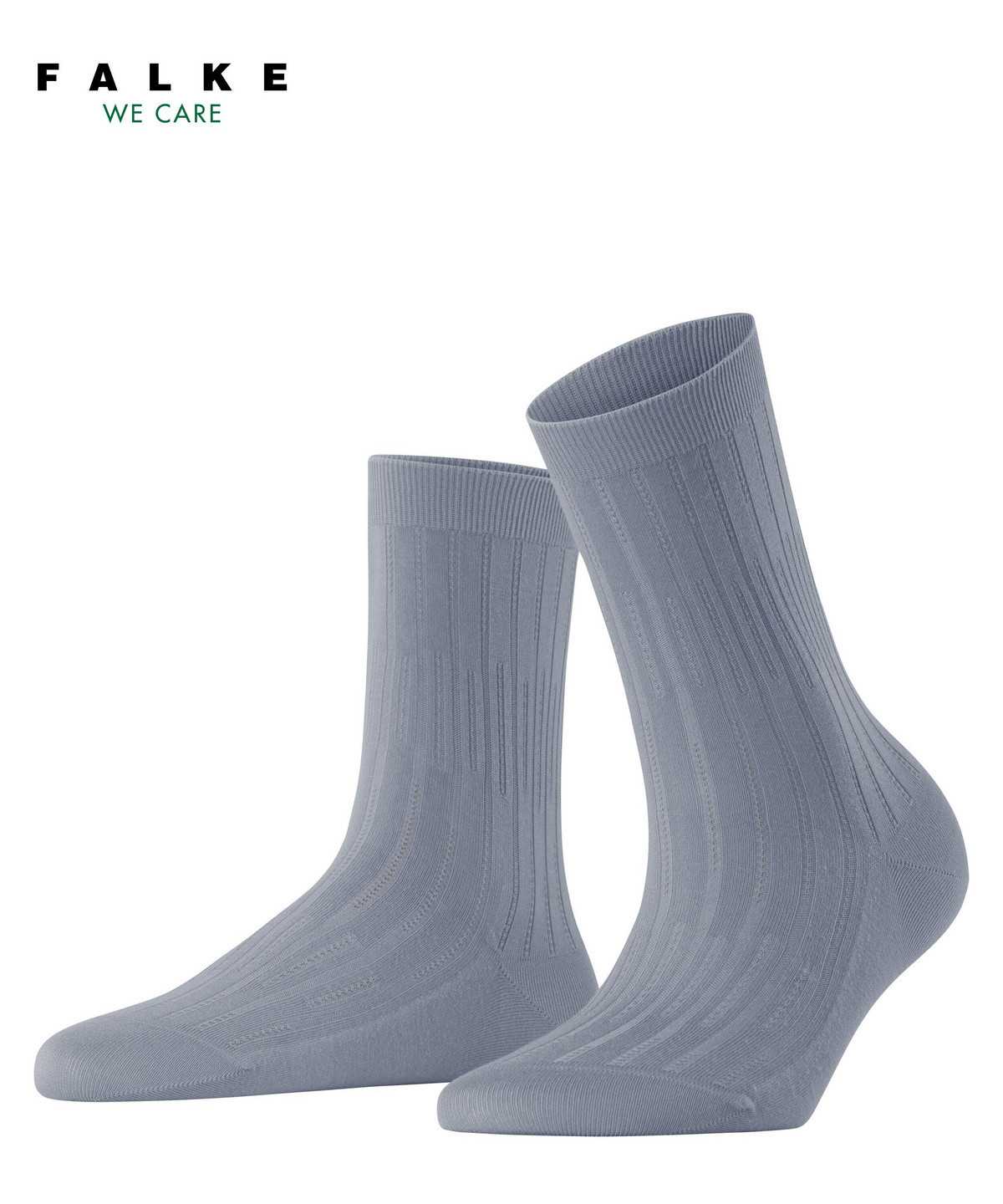 Skarpetki Falke Dash Rib Socks Damskie Szare | GDQNEL-985