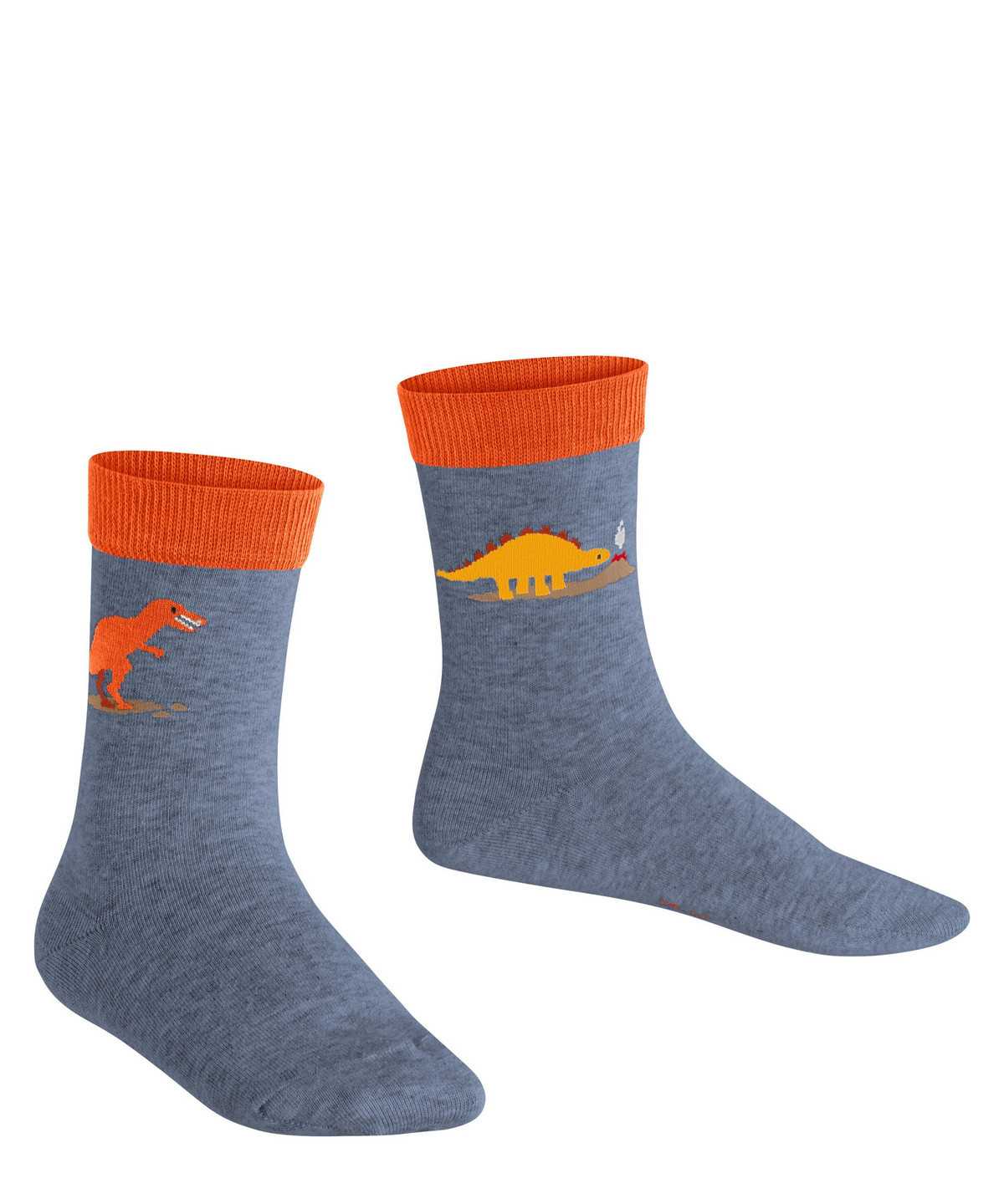 Skarpetki Falke Dinosaurs Socks Dziecięce Niebieskie | PNEHUT-956