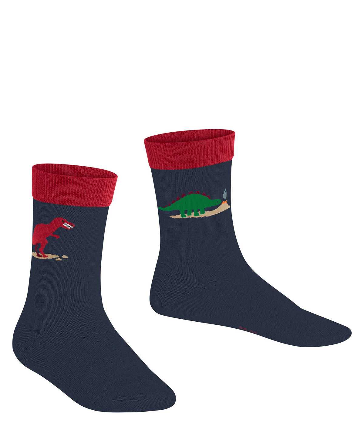 Skarpetki Falke Dinosaurs Socks Dziecięce Niebieskie | GEHDOF-958