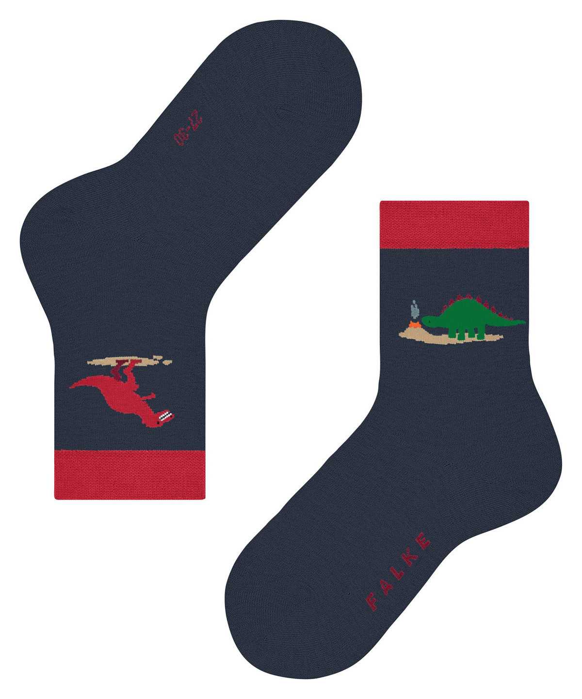 Skarpetki Falke Dinosaurs Socks Dziecięce Niebieskie | GEHDOF-958