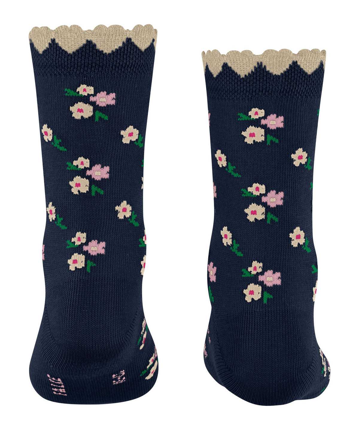 Skarpetki Falke Ditsy Flowers Socks Dziecięce Niebieskie | QKVJDX-754