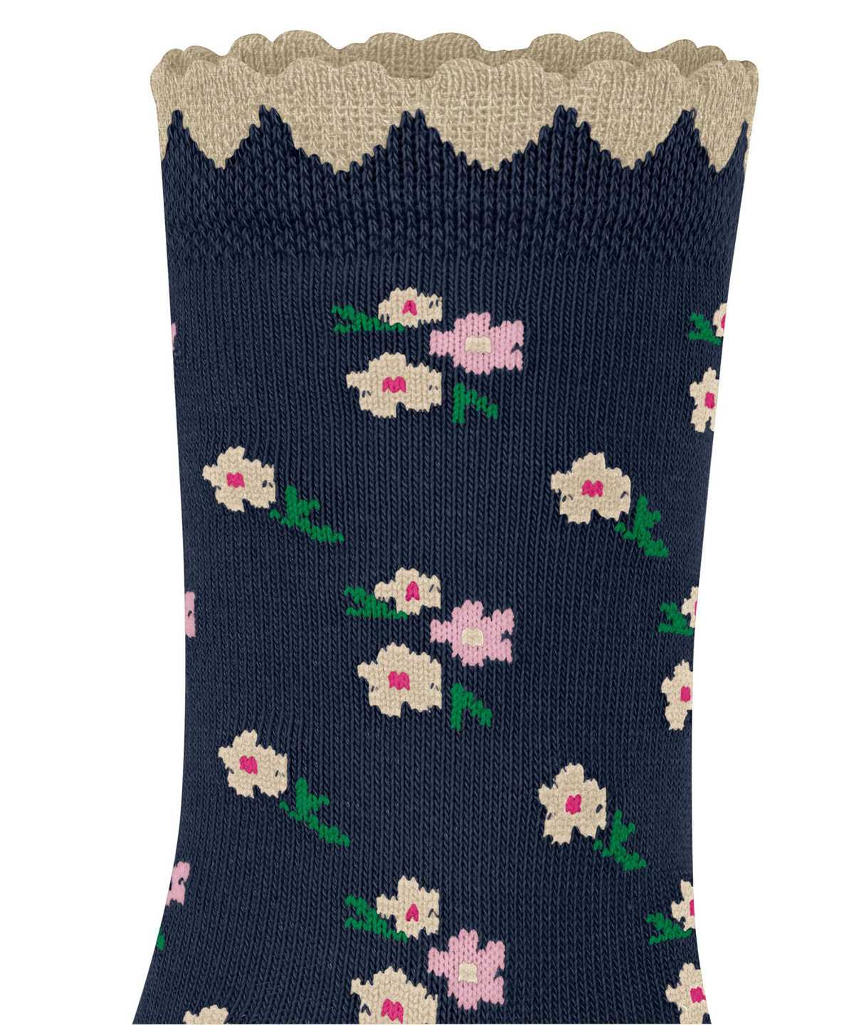 Skarpetki Falke Ditsy Flowers Socks Dziecięce Niebieskie | QKVJDX-754