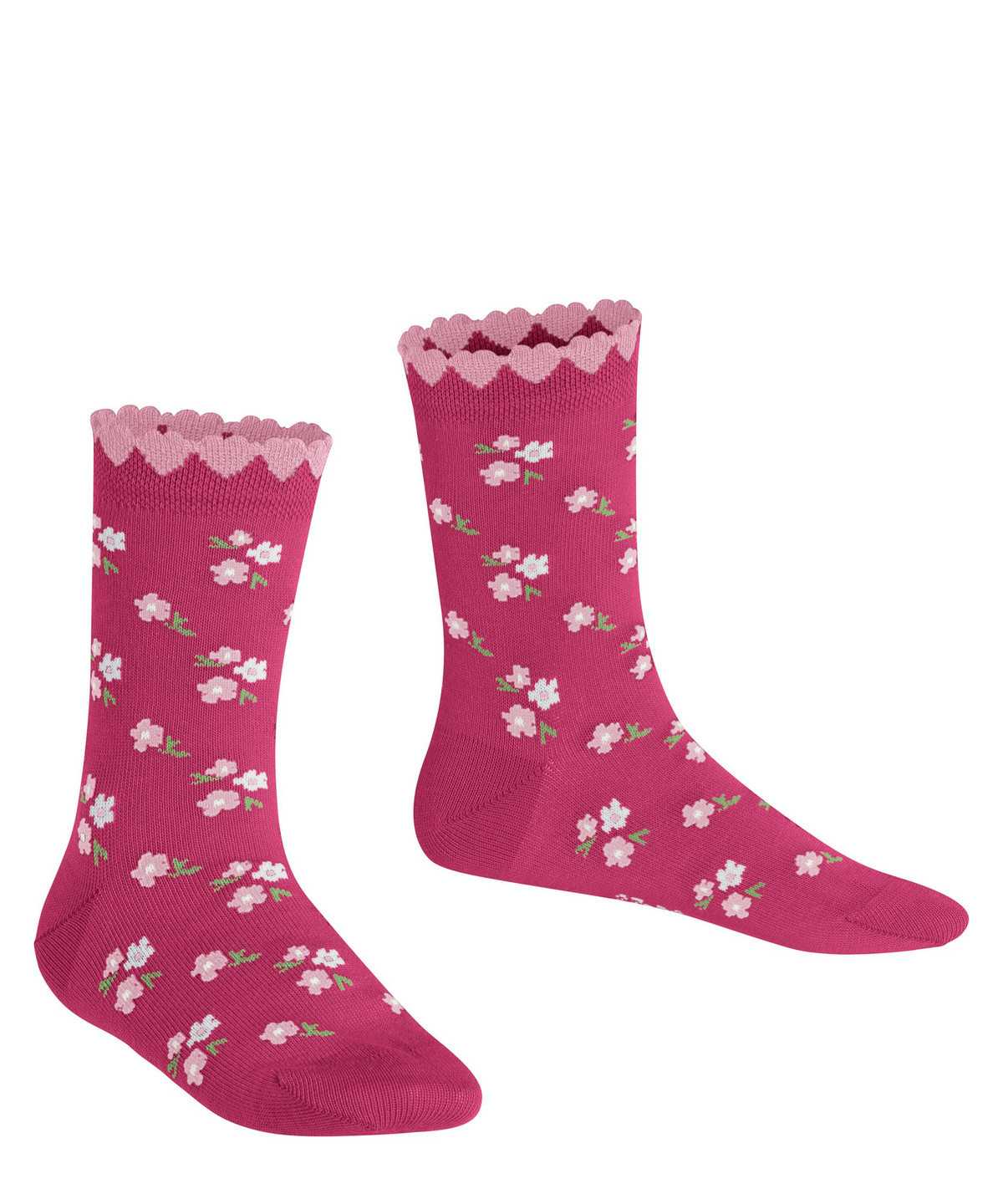 Skarpetki Falke Ditsy Flowers Socks Dziecięce Fioletowe | MGKSXA-156