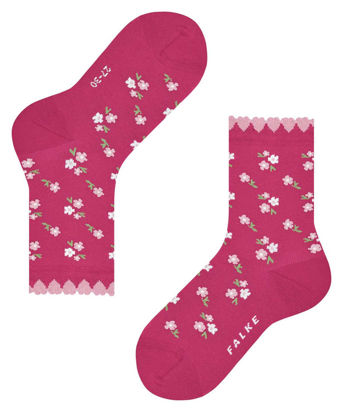 Skarpetki Falke Ditsy Flowers Socks Dziecięce Fioletowe | MGKSXA-156