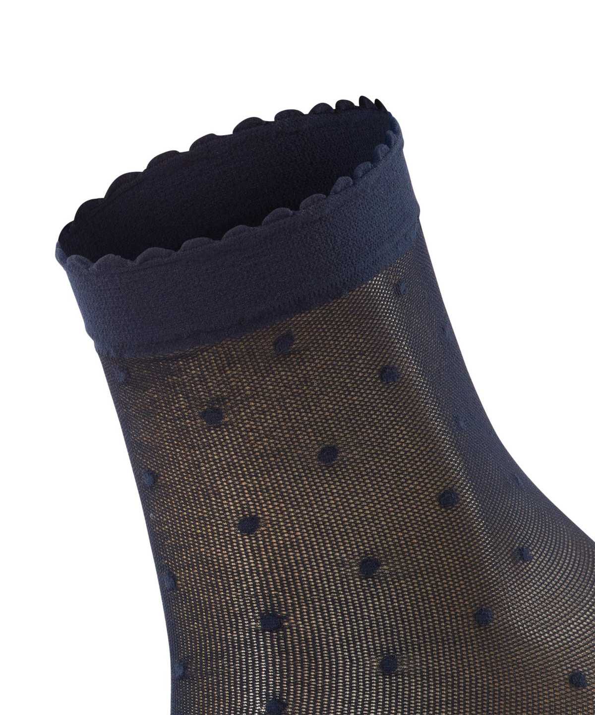 Skarpetki Falke Dot 15 DEN Ankle socks Damskie Niebieskie | TIULGB-095