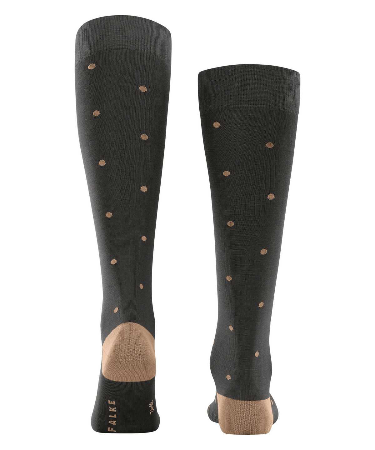 Skarpetki Falke Dot Knee-high Socks Męskie Brązowe | XMVZYW-540