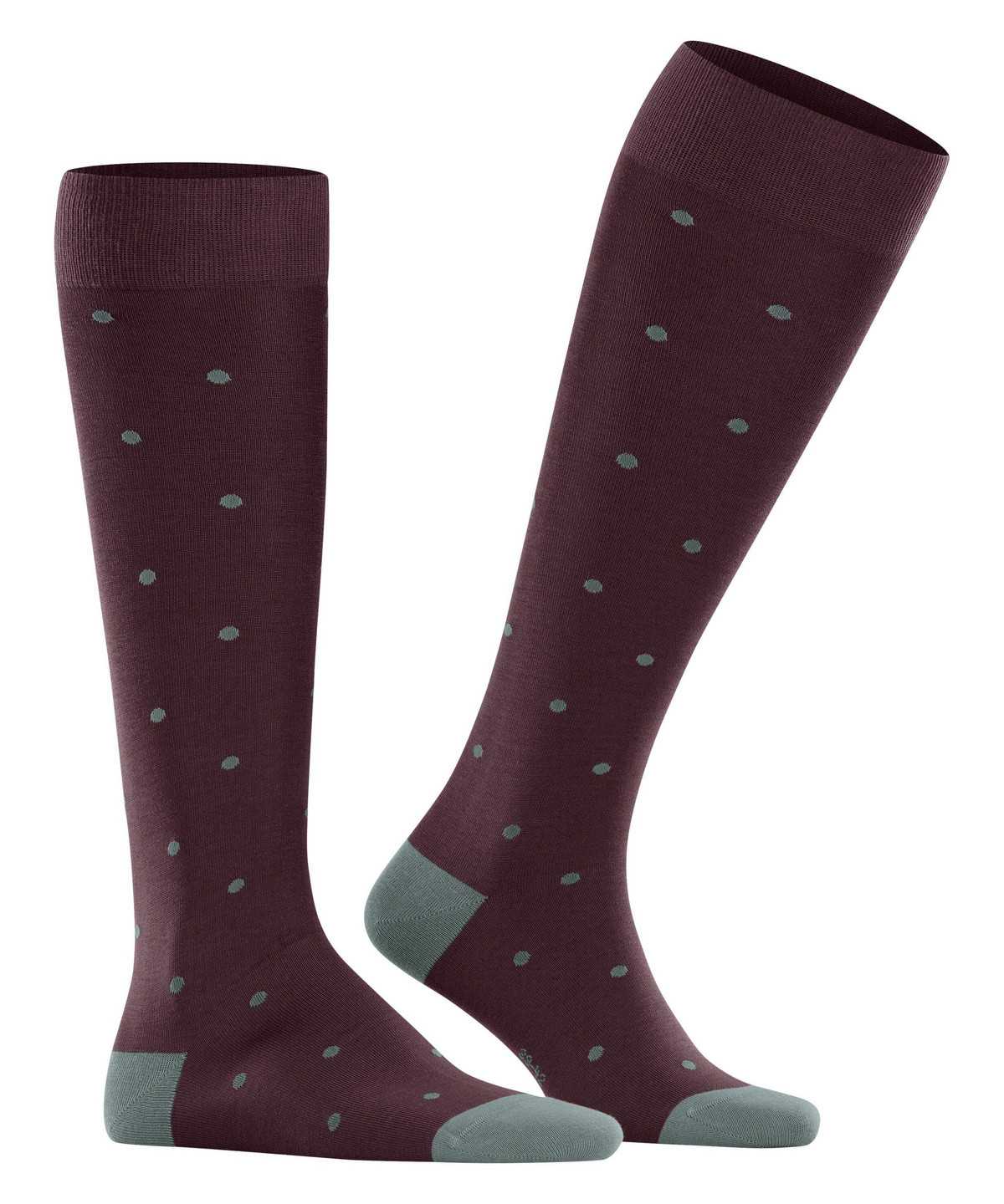 Skarpetki Falke Dot Knee-high Socks Męskie Czerwone | AGIPYO-750