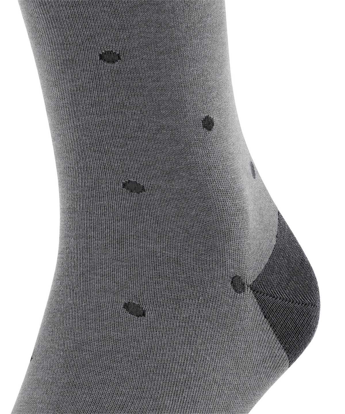 Skarpetki Falke Dot Knee-high Socks Męskie Szare | MXENHJ-401