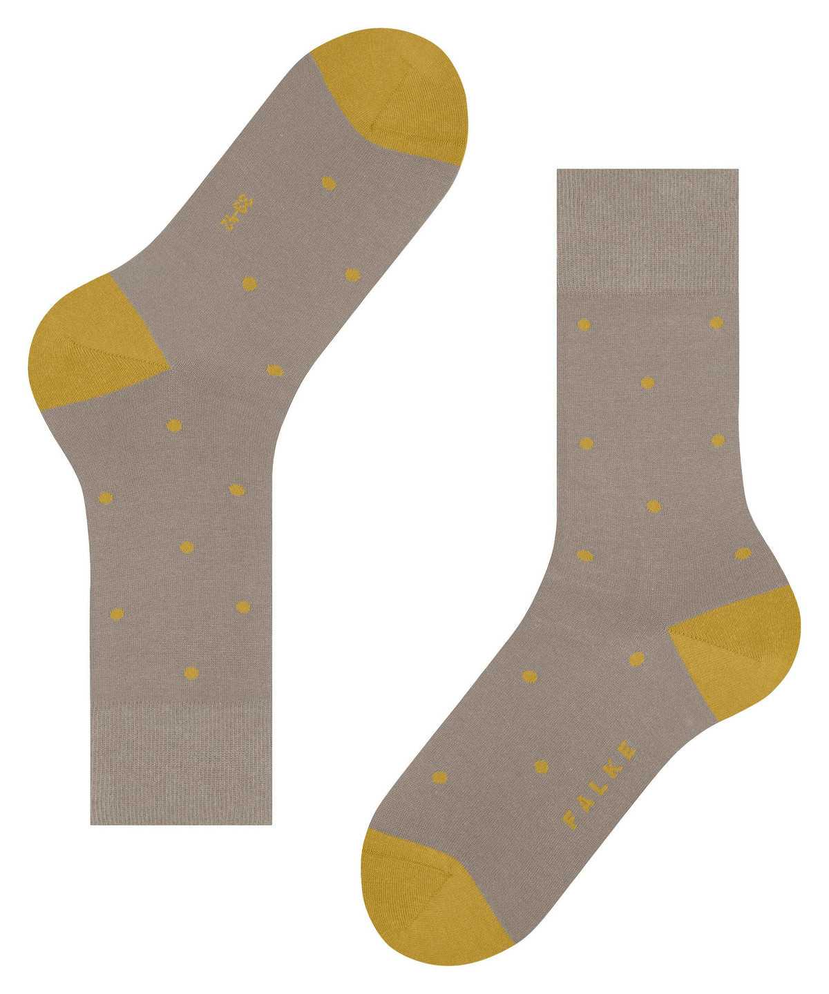 Skarpetki Falke Dot Socks Męskie Beżowe | KUVFYP-291