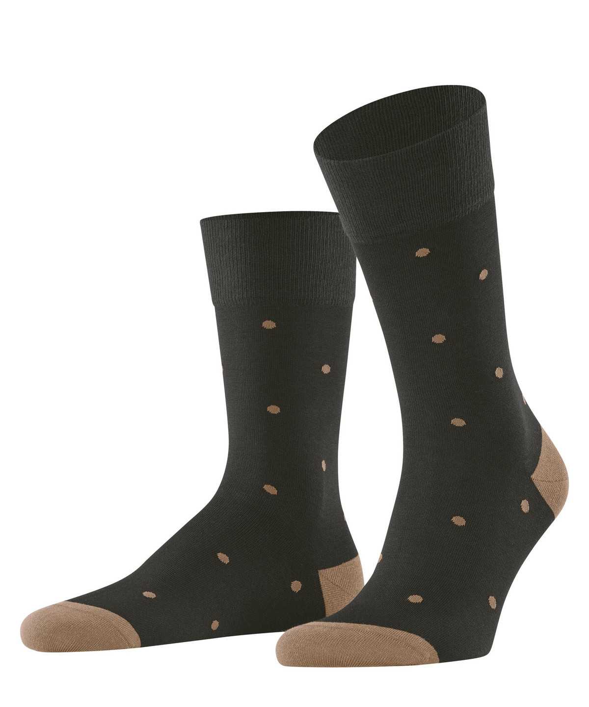 Skarpetki Falke Dot Socks Męskie Brązowe | FEAYWP-816