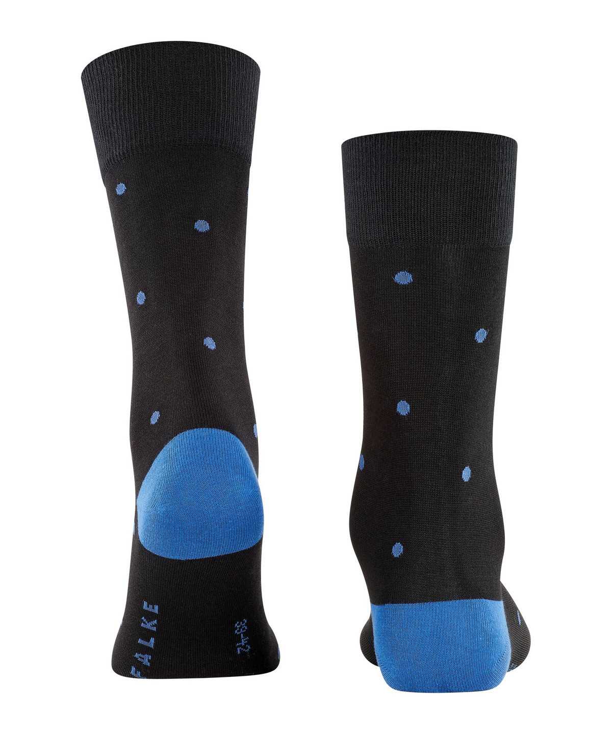 Skarpetki Falke Dot Socks Męskie Czarne | PCGHUZ-294