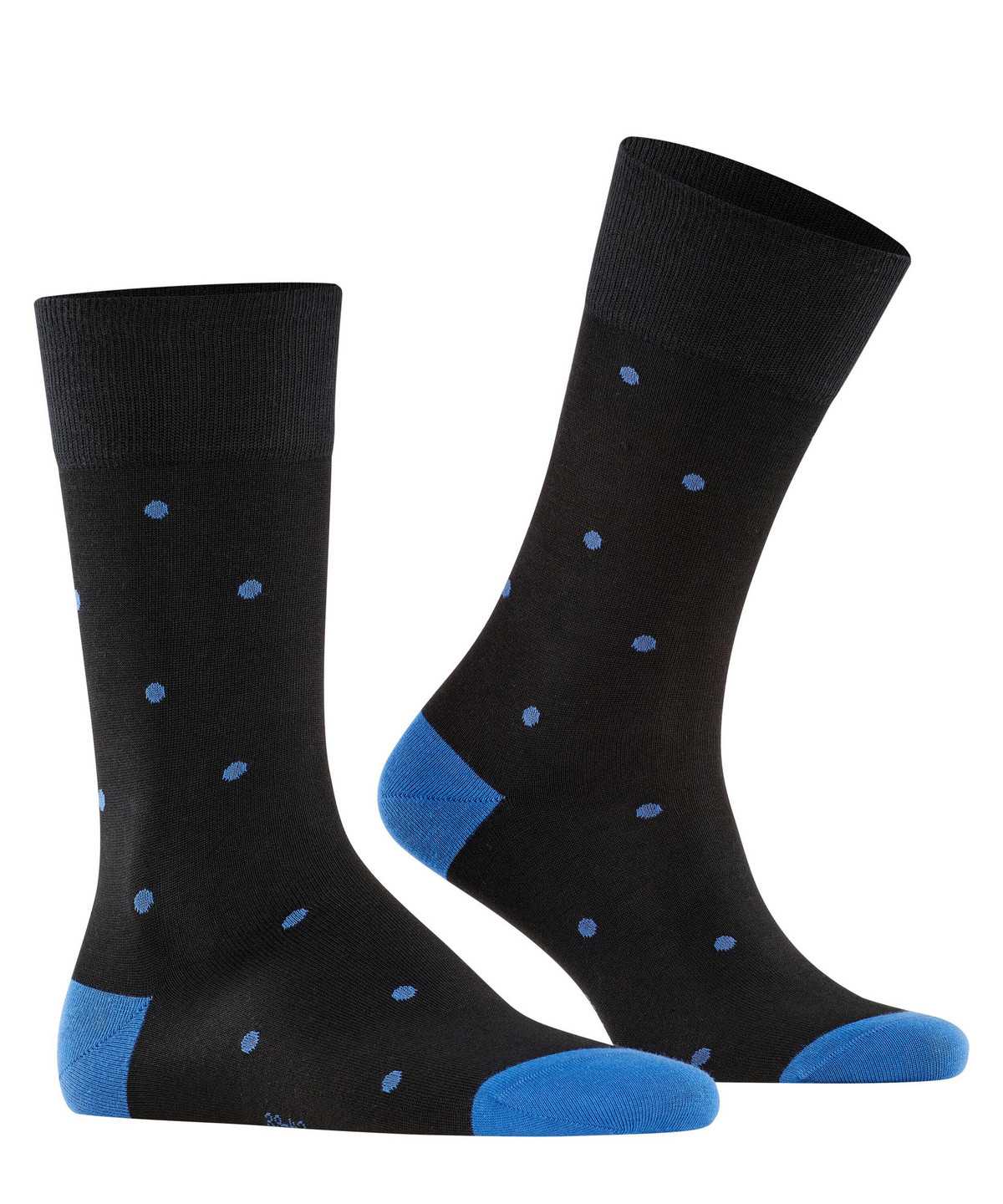 Skarpetki Falke Dot Socks Męskie Czarne | PCGHUZ-294