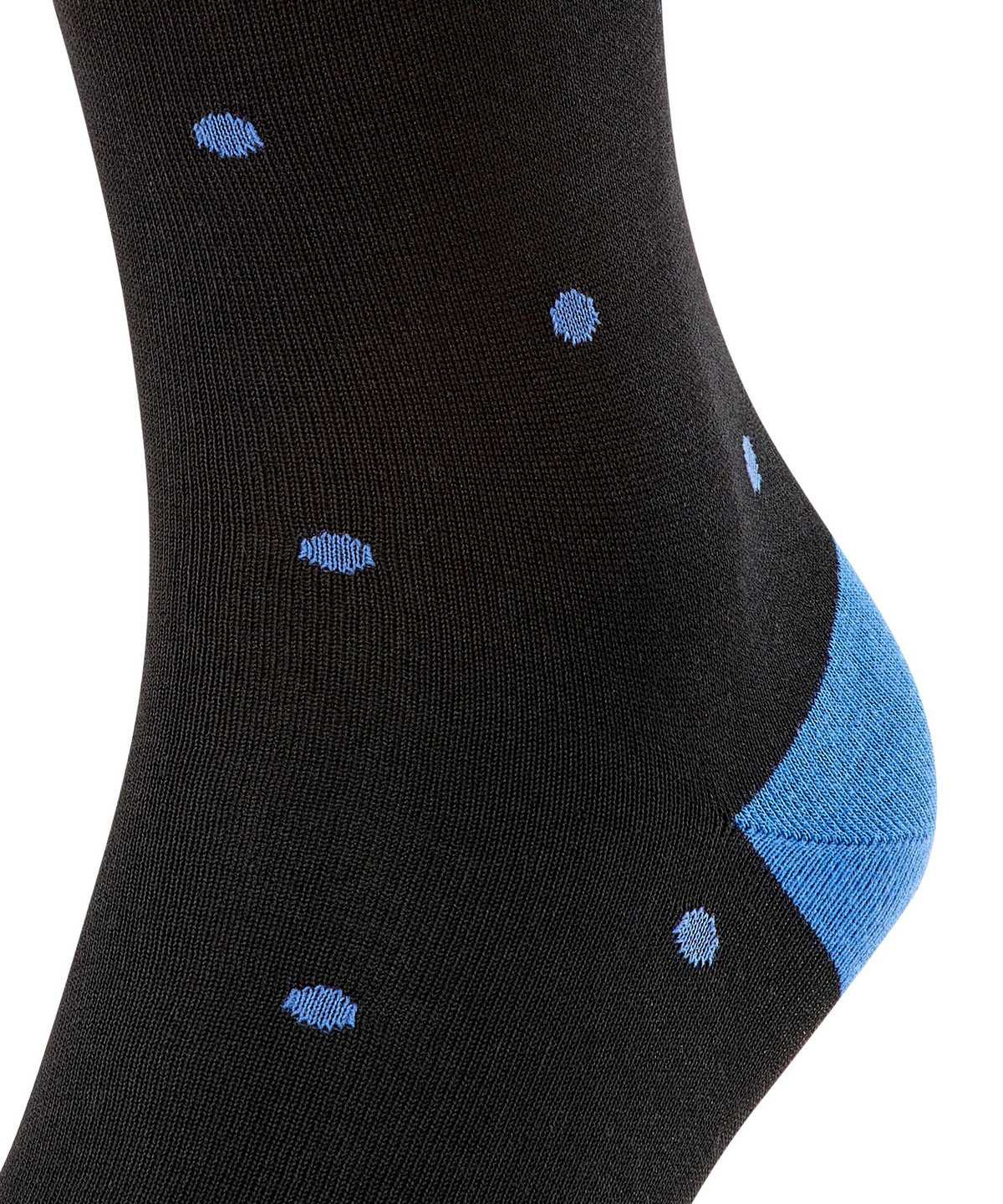 Skarpetki Falke Dot Socks Męskie Czarne | PCGHUZ-294