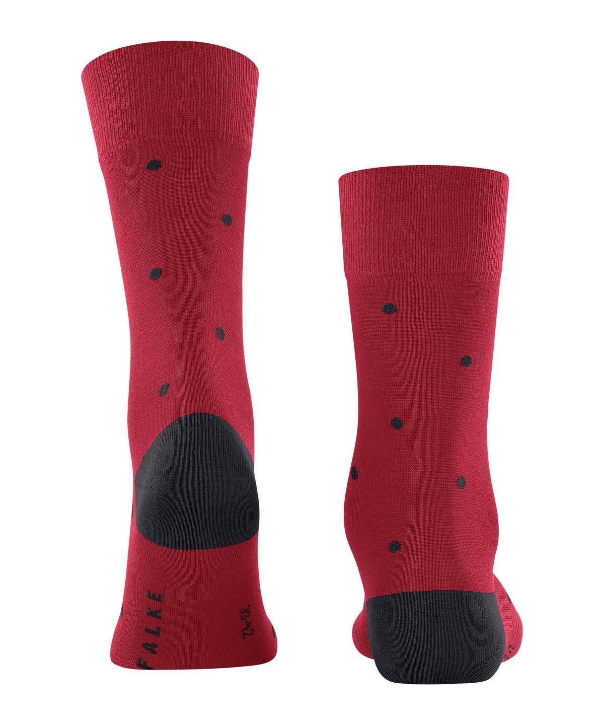 Skarpetki Falke Dot Socks Męskie Czerwone | WURFMZ-160