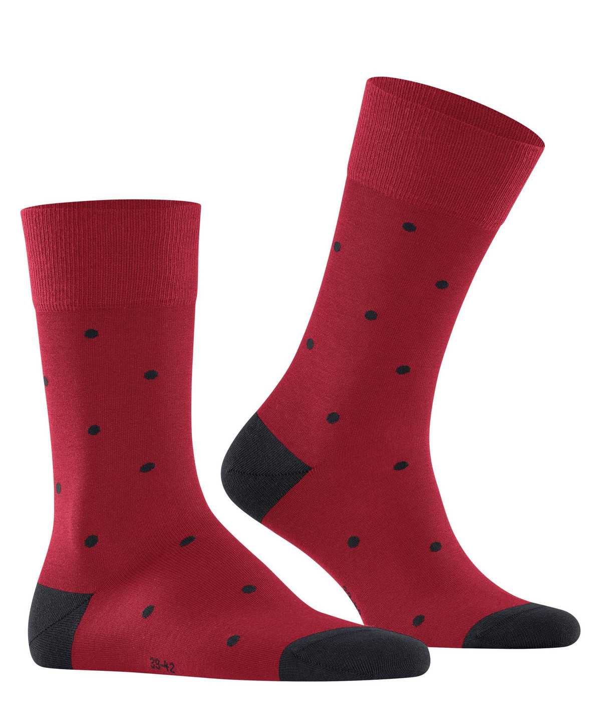 Skarpetki Falke Dot Socks Męskie Czerwone | WURFMZ-160