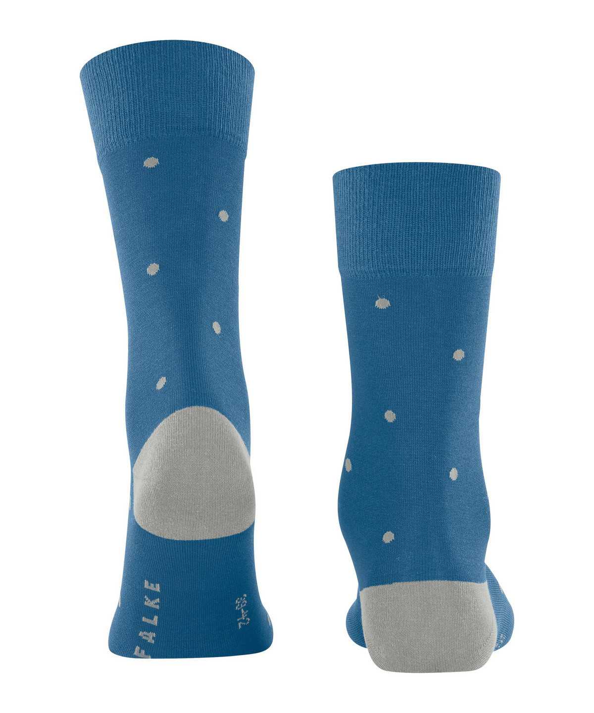 Skarpetki Falke Dot Socks Męskie Niebieskie | NMPBVK-463