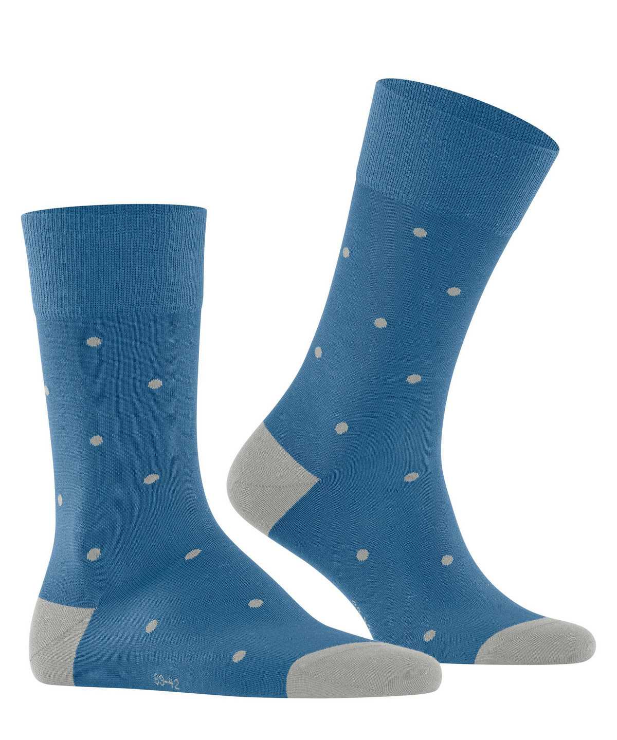 Skarpetki Falke Dot Socks Męskie Niebieskie | NMPBVK-463