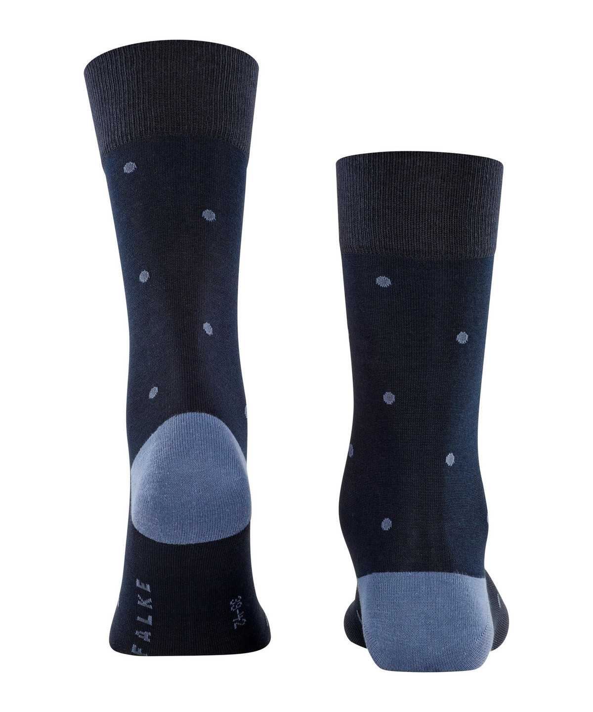 Skarpetki Falke Dot Socks Męskie Niebieskie | YBECKN-693