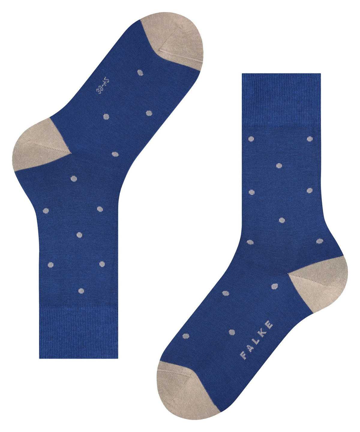 Skarpetki Falke Dot Socks Męskie Niebieskie | QEYITC-824