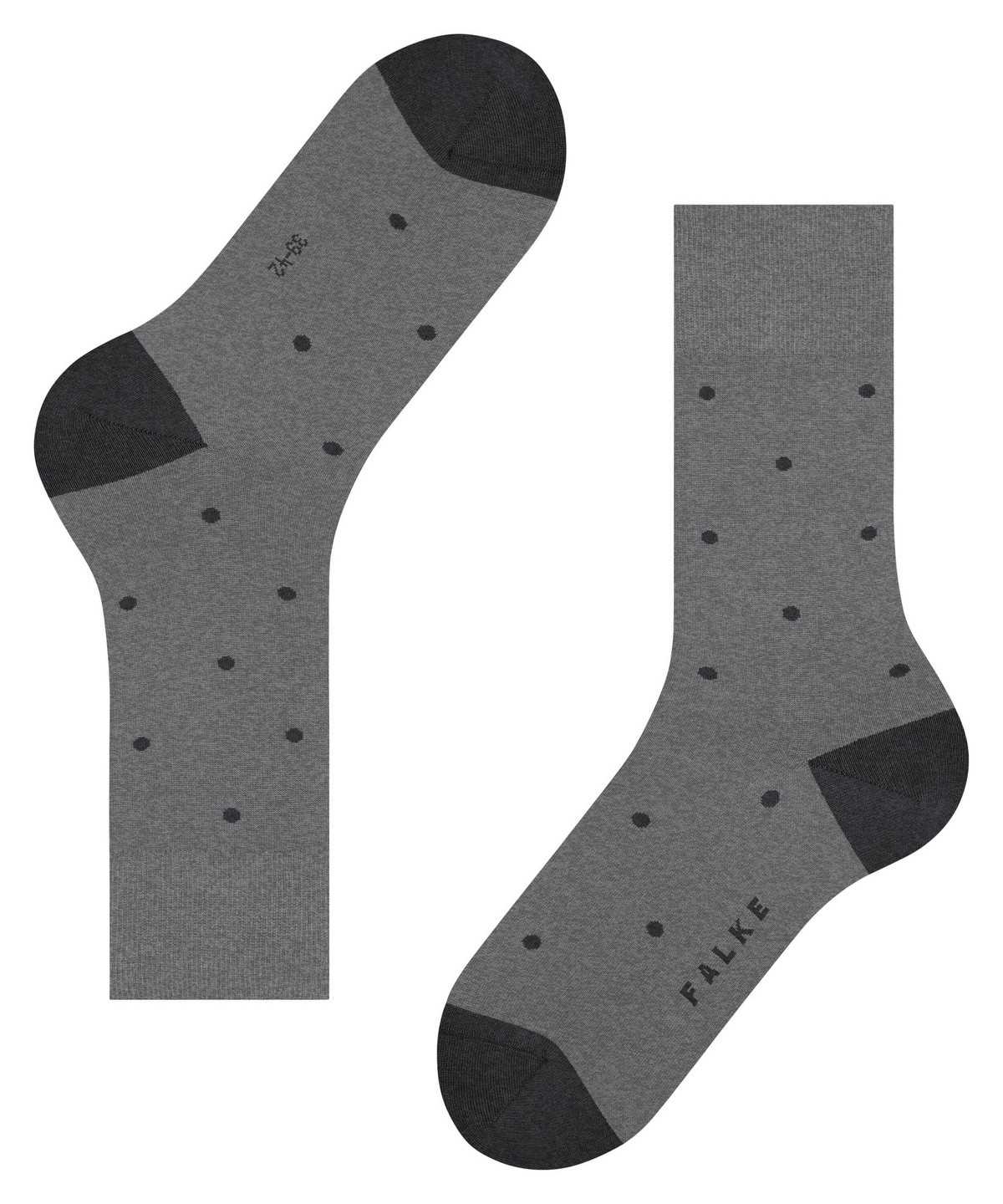 Skarpetki Falke Dot Socks Męskie Szare | ZNCULJ-450