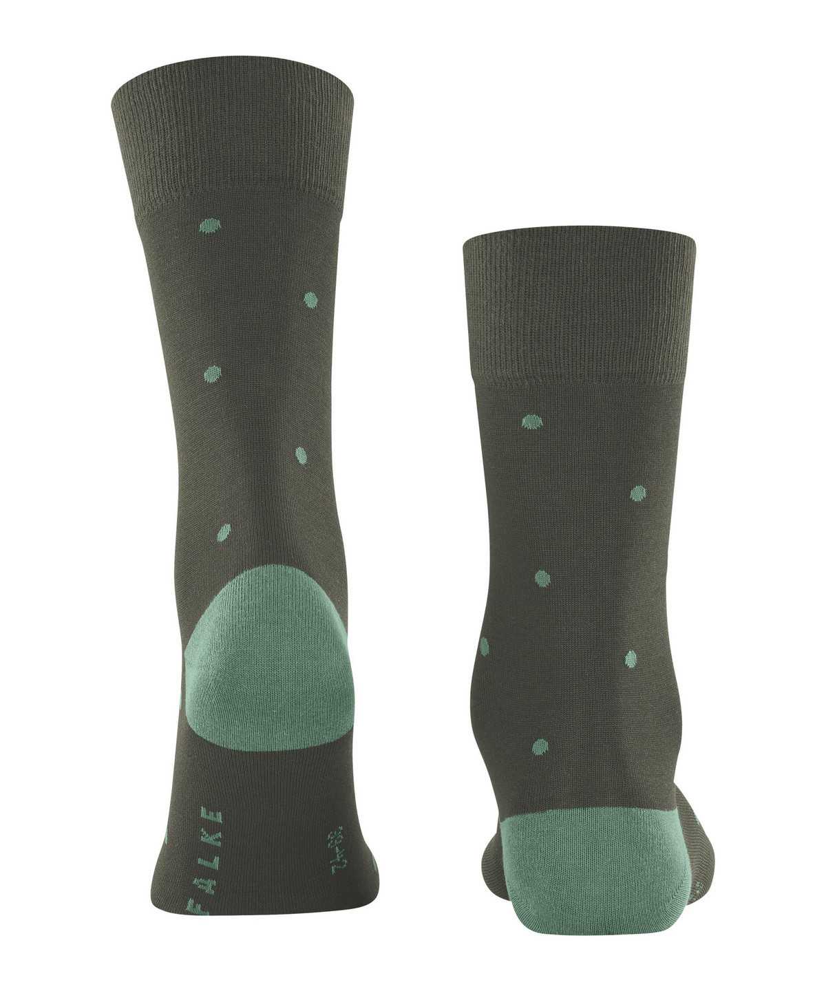 Skarpetki Falke Dot Socks Męskie Zielone | SBJLFE-306