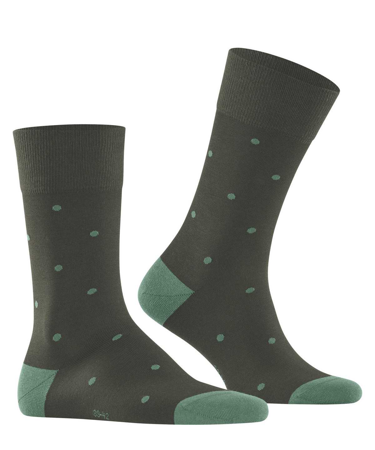 Skarpetki Falke Dot Socks Męskie Zielone | SBJLFE-306