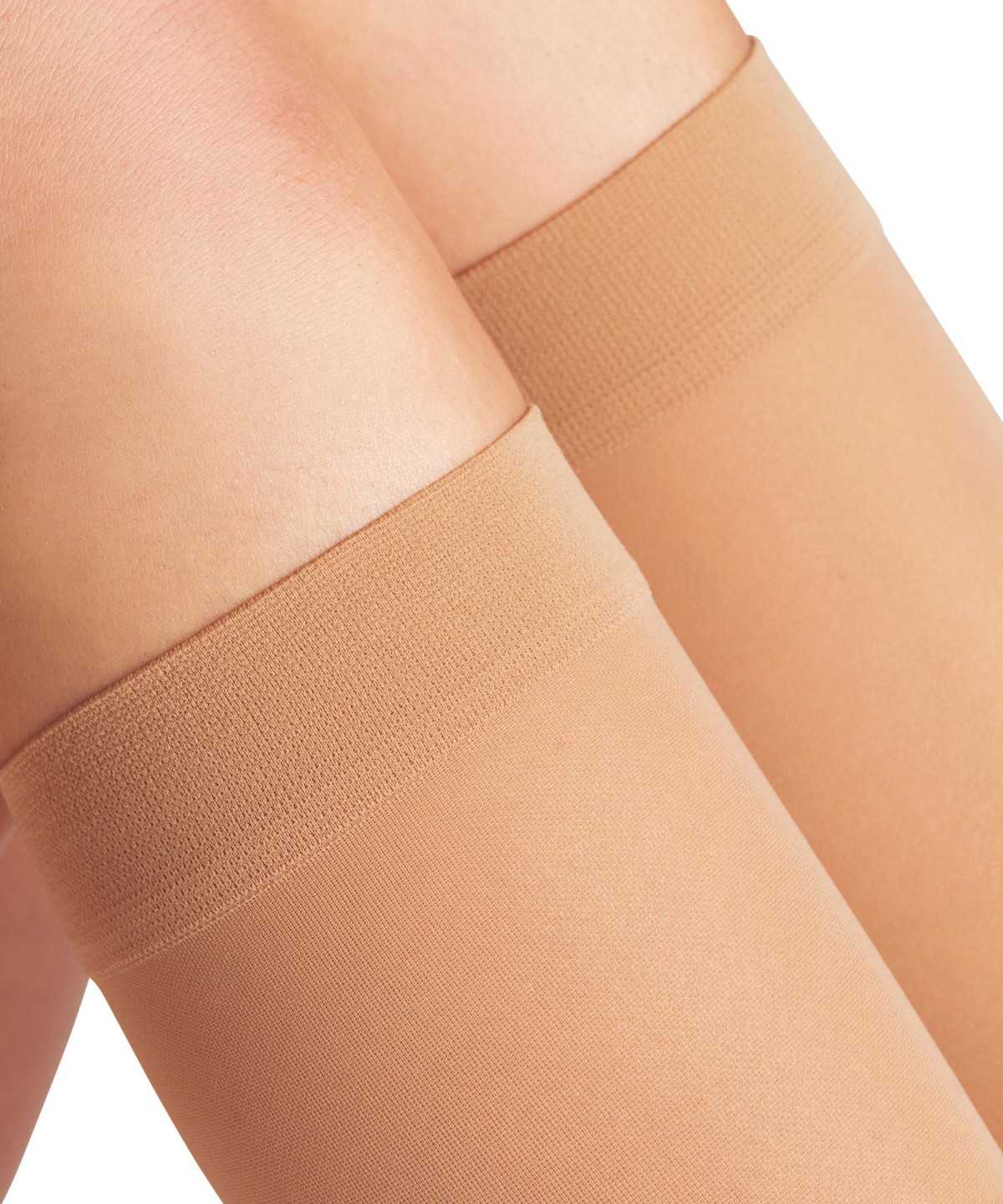 Skarpetki Falke Energize 30 DEN Knee-high Socks Damskie Brązowe | COQNHI-520