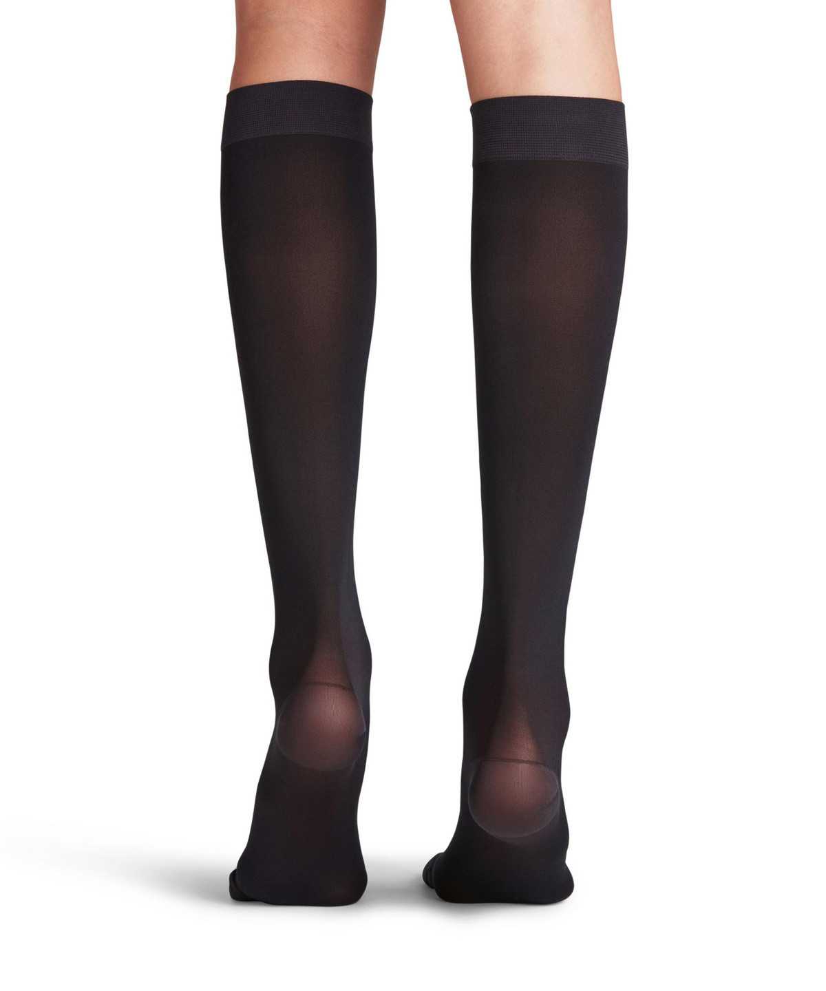 Skarpetki Falke Energize 50 DEN Knee-high Socks Damskie Czarne | LAPGYC-175