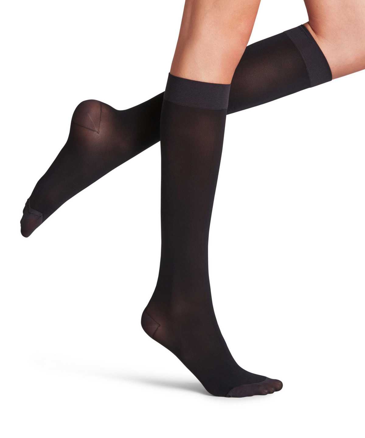 Skarpetki Falke Energize 50 DEN Knee-high Socks Damskie Czarne | LAPGYC-175