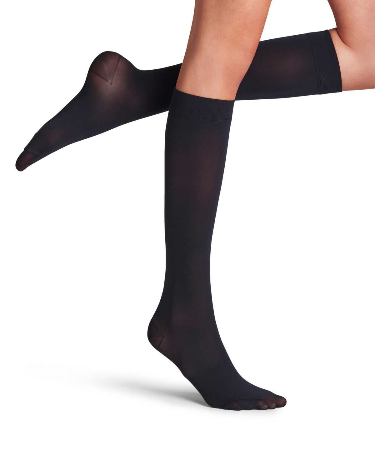 Skarpetki Falke Energize 50 DEN Knee-high Socks Damskie Niebieskie | OCPQMG-590