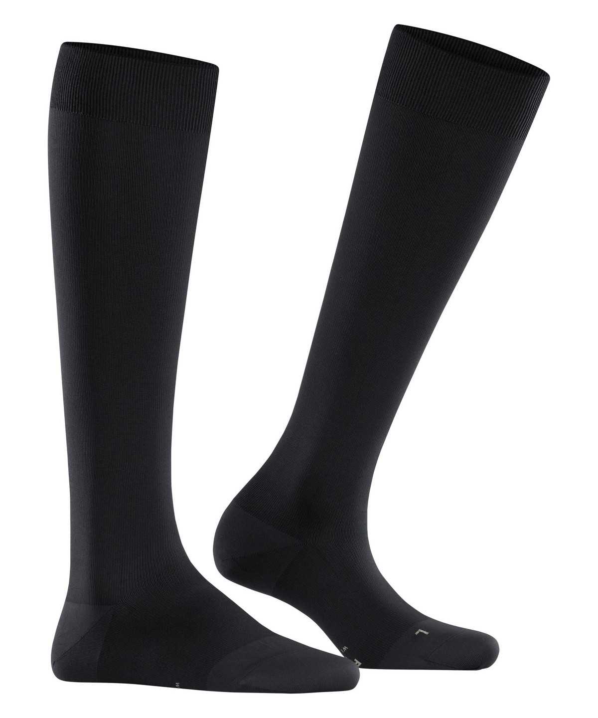 Skarpetki Falke Energizer Knee-high Socks Damskie Czarne | ANIFUC-584