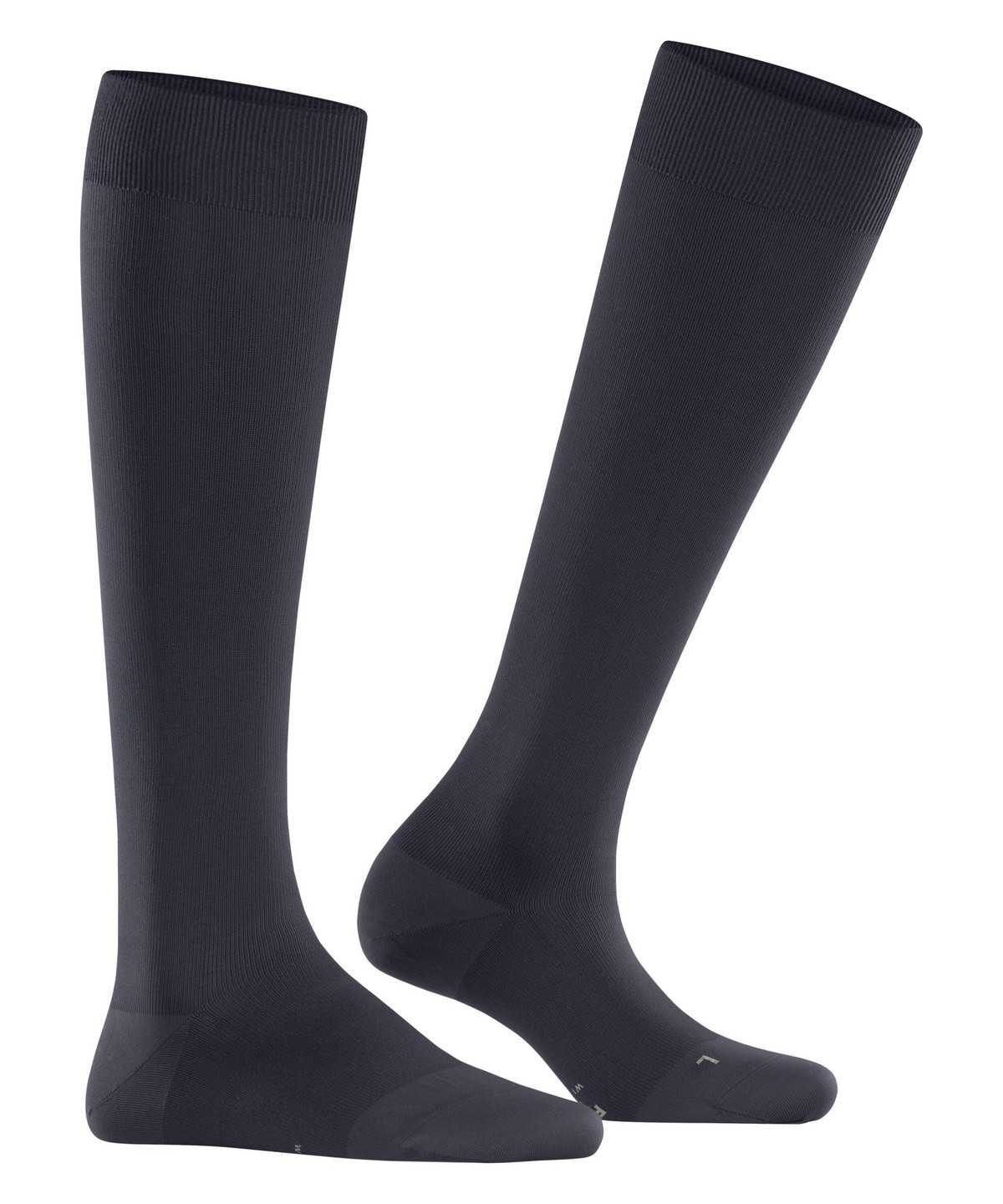 Skarpetki Falke Energizer Knee-high Socks Damskie Niebieskie | ZEJLVQ-637