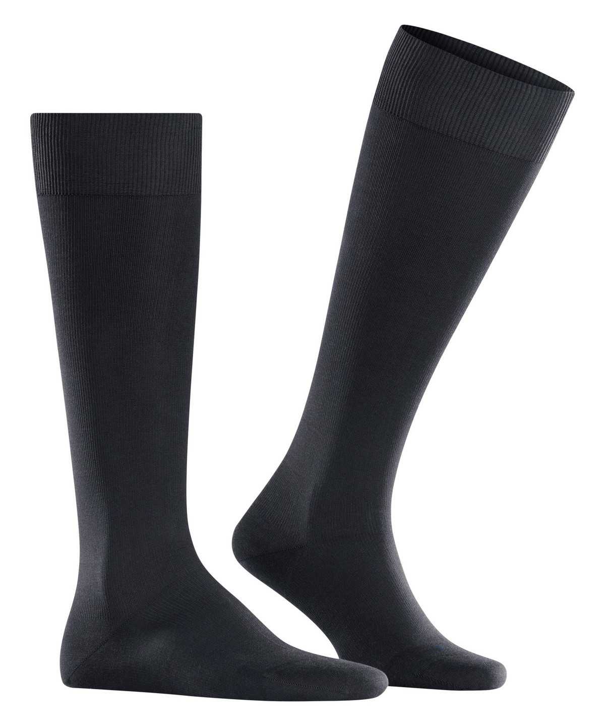 Skarpetki Falke Energizing Cotton Knee-high Socks Męskie Niebieskie | QSGPFD-690