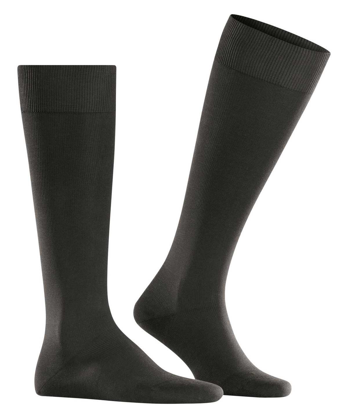 Skarpetki Falke Energizing Cotton Knee-high Socks Męskie Brązowe | TCVGUJ-280