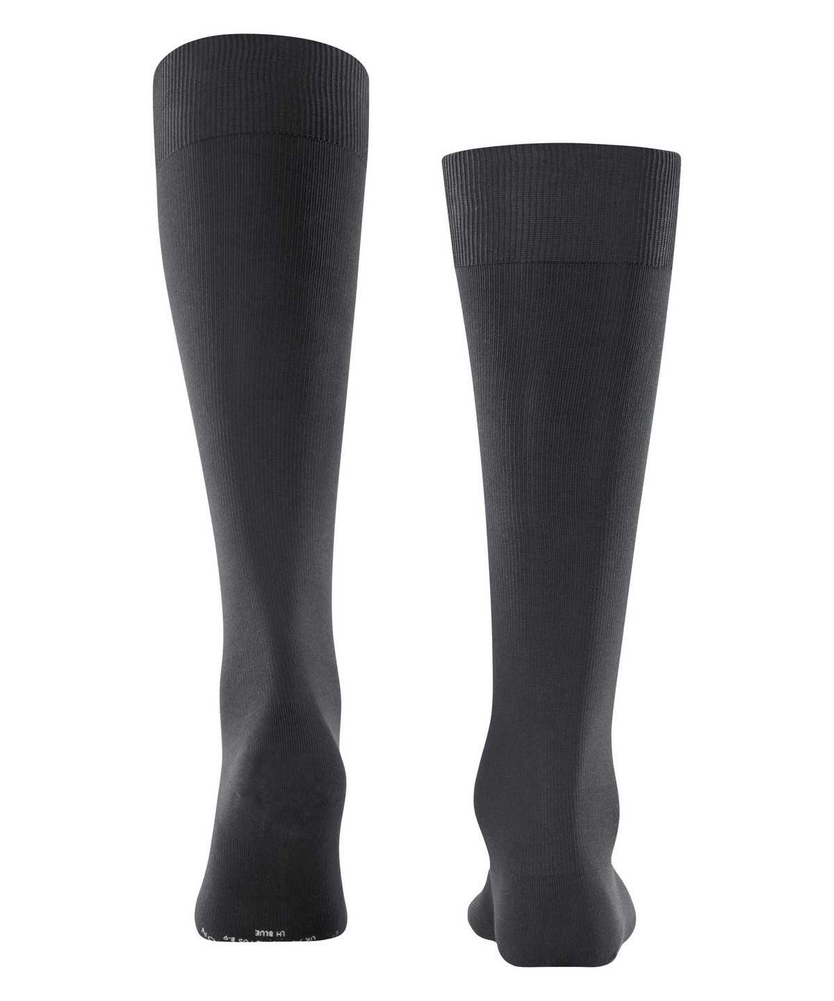 Skarpetki Falke Energizing Cotton Knee-high Socks Męskie Szare | IYENVR-823