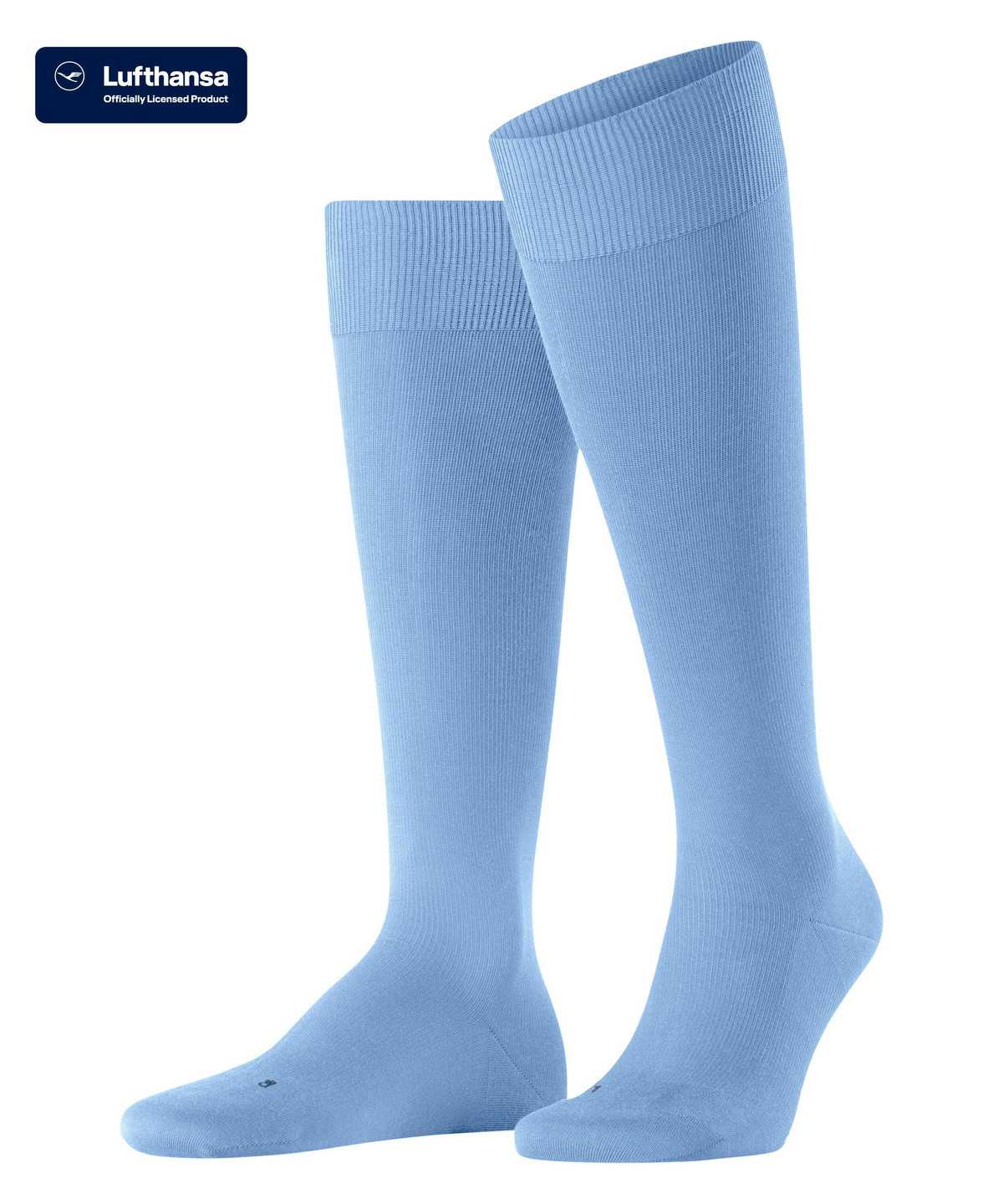 Skarpetki Falke Energizing Cotton Knee-high Socks Męskie Niebieskie | JIOQRS-260