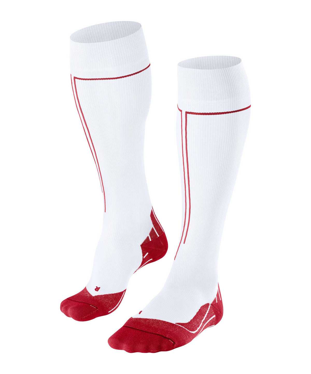 Skarpetki Falke Energizing Knee-high Socks Health Męskie Białe | QSGXFO-450