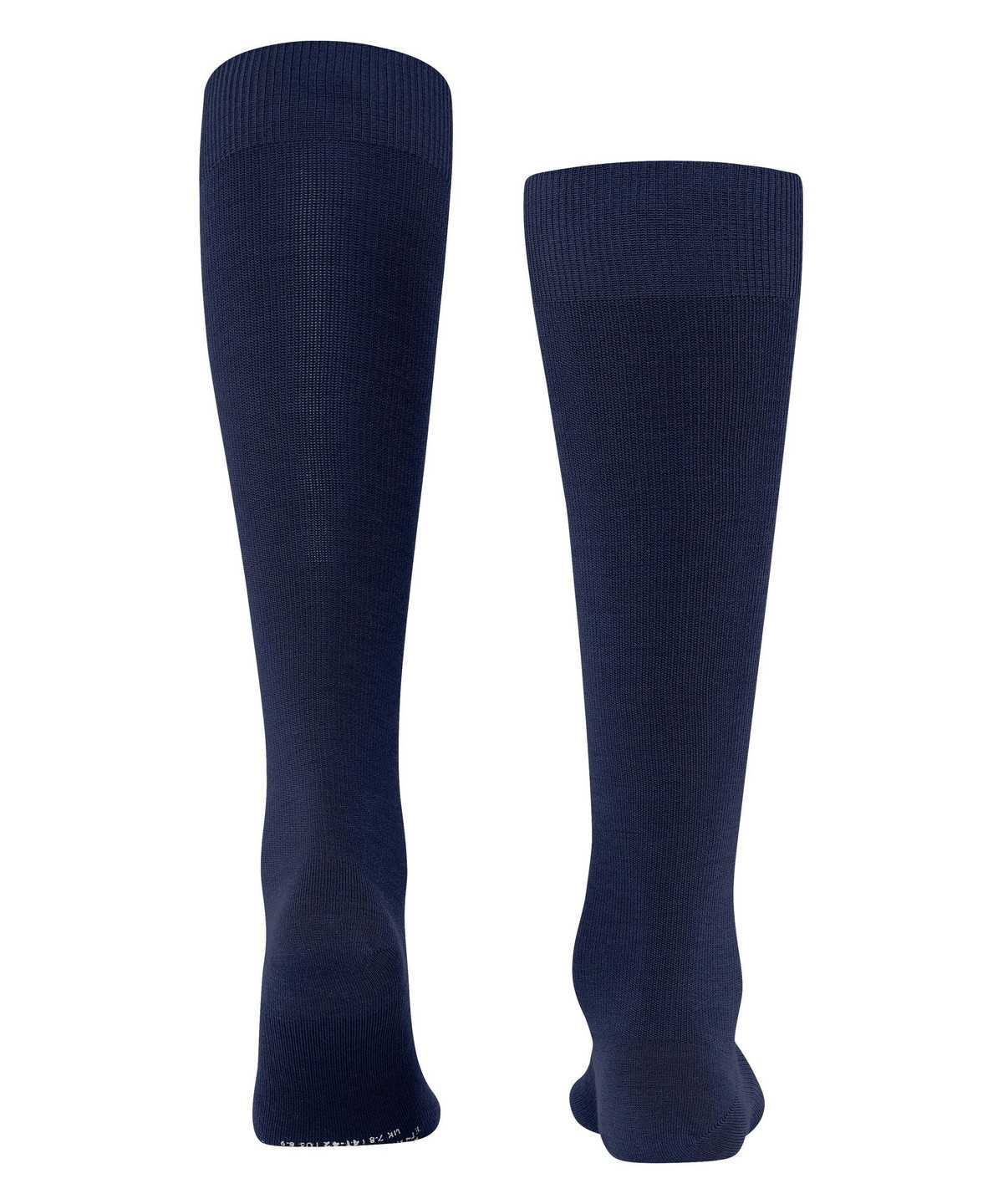 Skarpetki Falke Energizing Wool Knee-high Socks Męskie Niebieskie | UBLZNT-054