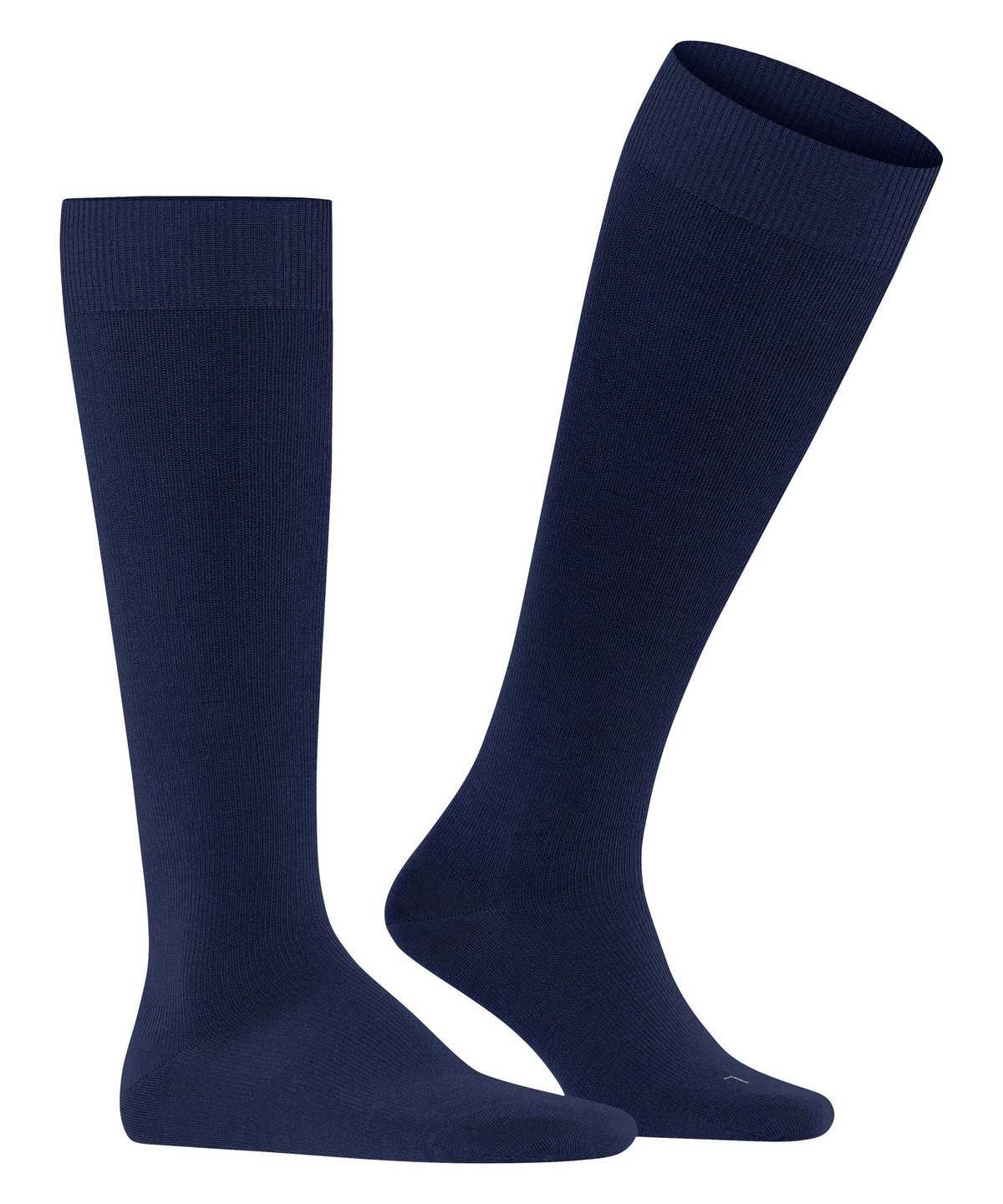 Skarpetki Falke Energizing Wool Knee-high Socks Męskie Niebieskie | UBLZNT-054