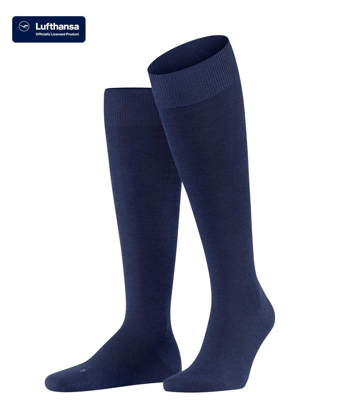 Skarpetki Falke Energizing Wool Knee-high Socks Męskie Niebieskie | UBLZNT-054