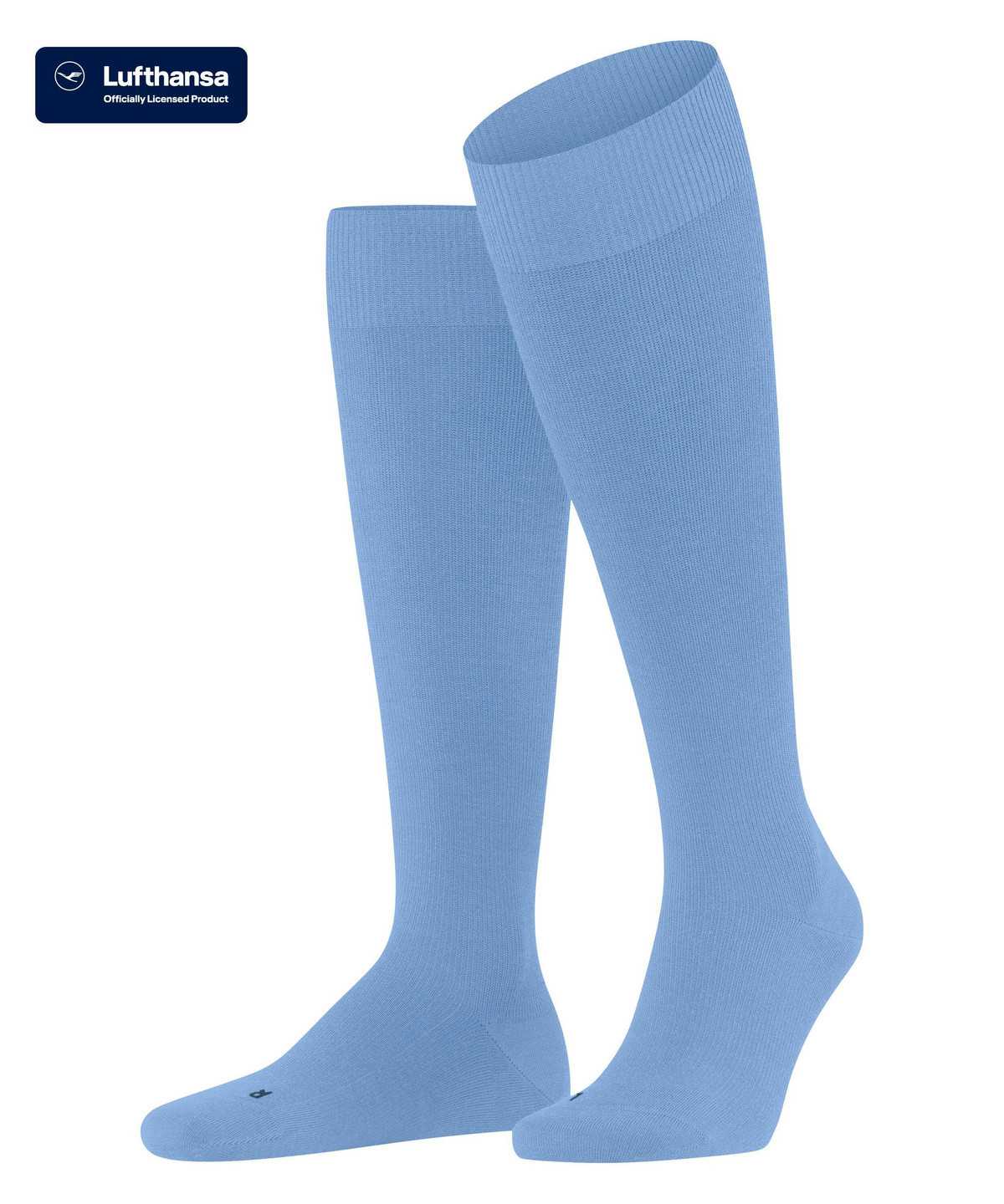 Skarpetki Falke Energizing Wool Knee-high Socks Męskie Niebieskie | VLXNIO-540