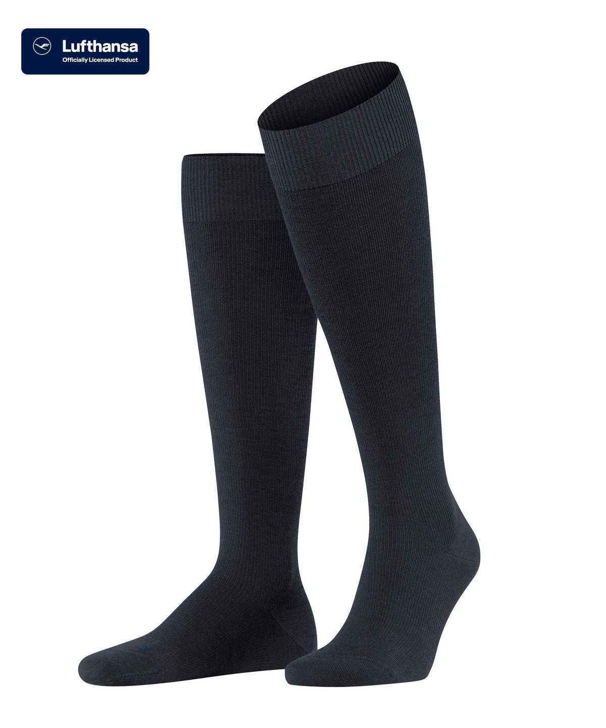 Skarpetki Falke Energizing Wool Knee-high Socks Męskie Niebieskie | LAGMBN-689