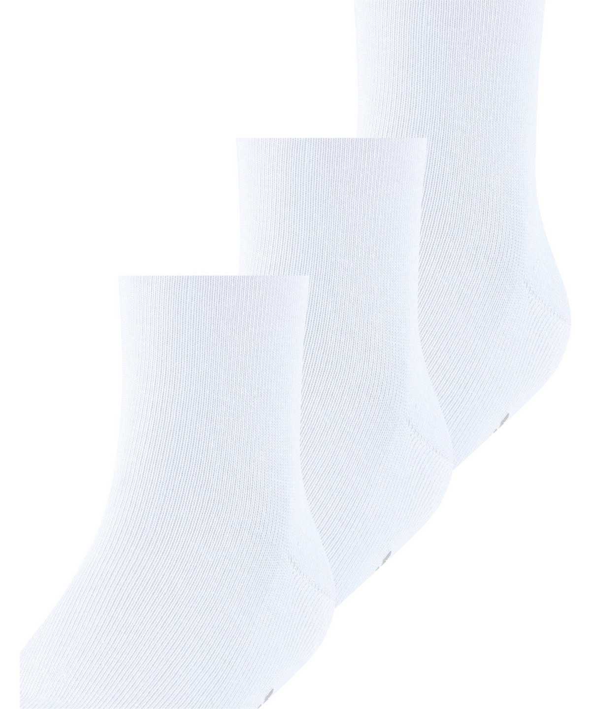 Skarpetki Falke Family 3-Pack Socks Dziecięce Białe | DMFBPG-081