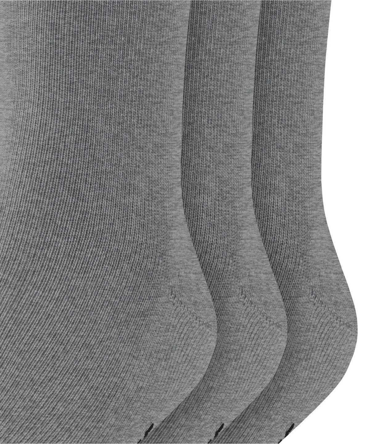 Skarpetki Falke Family 3-Pack Socks Dziecięce Szare | KFMVLO-176