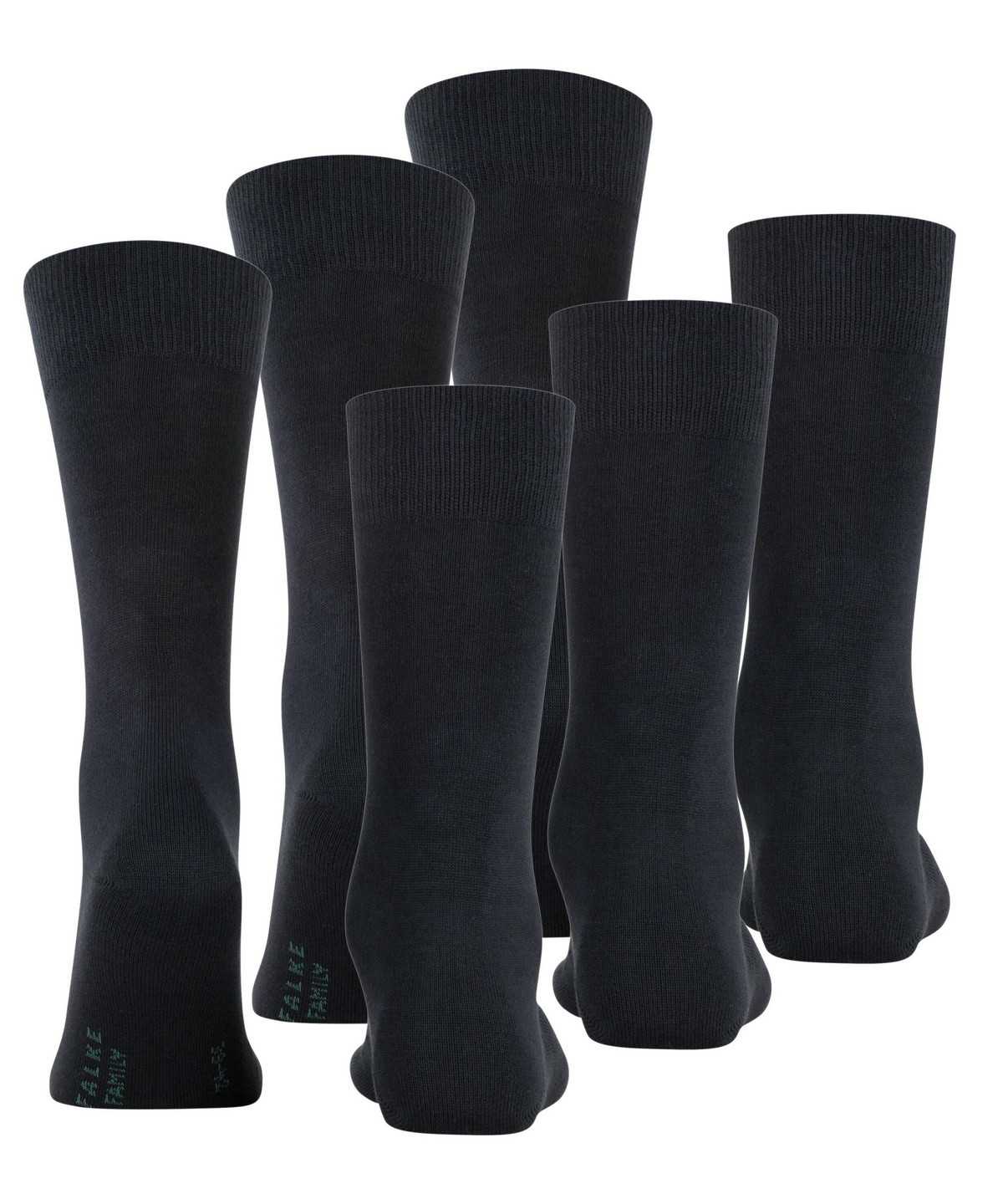 Skarpetki Falke Family 3-Pack Socks Męskie Niebieskie | RMPLJC-704