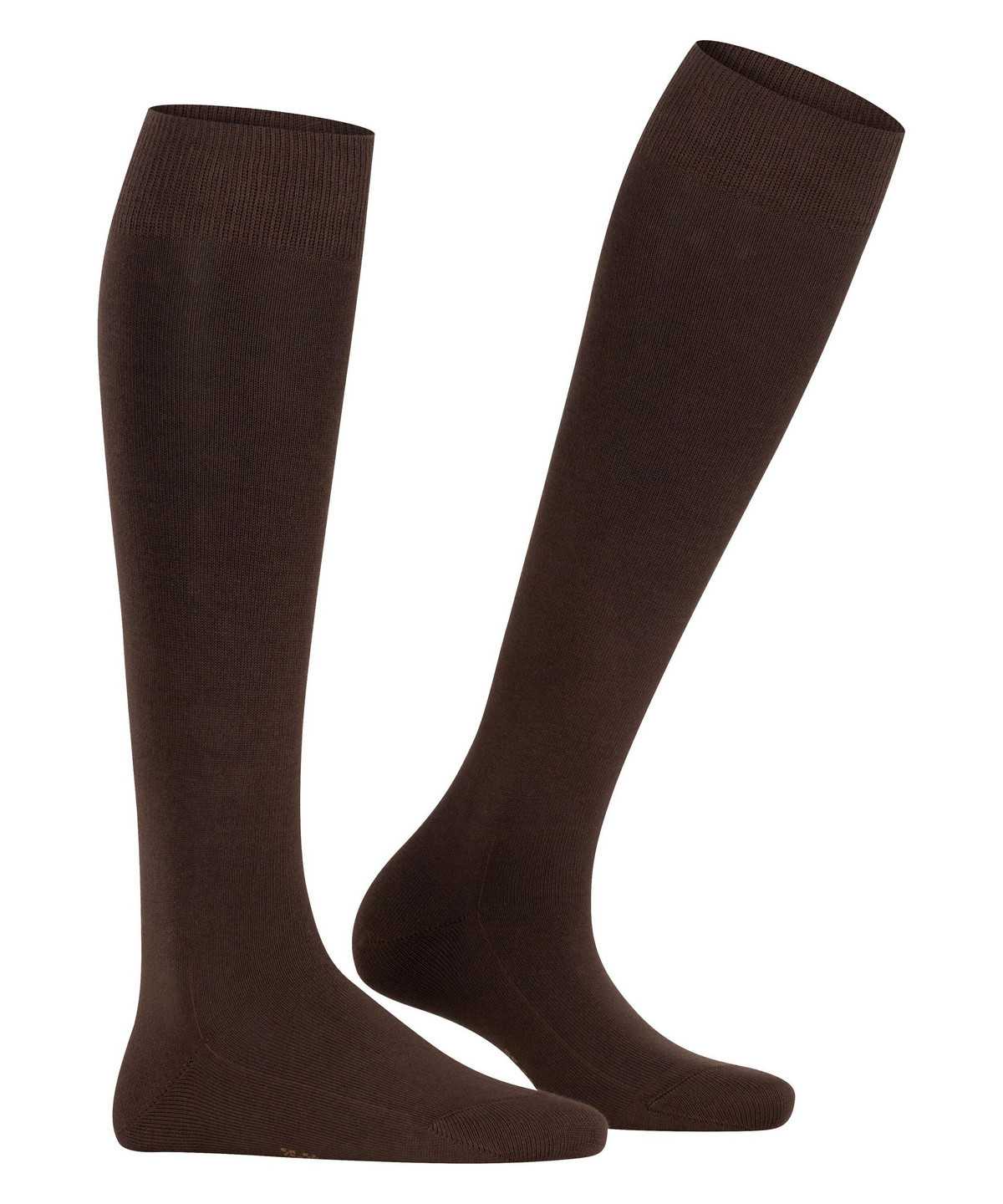 Skarpetki Falke Family Knee-high Socks Damskie Brązowe | CLBQRV-850