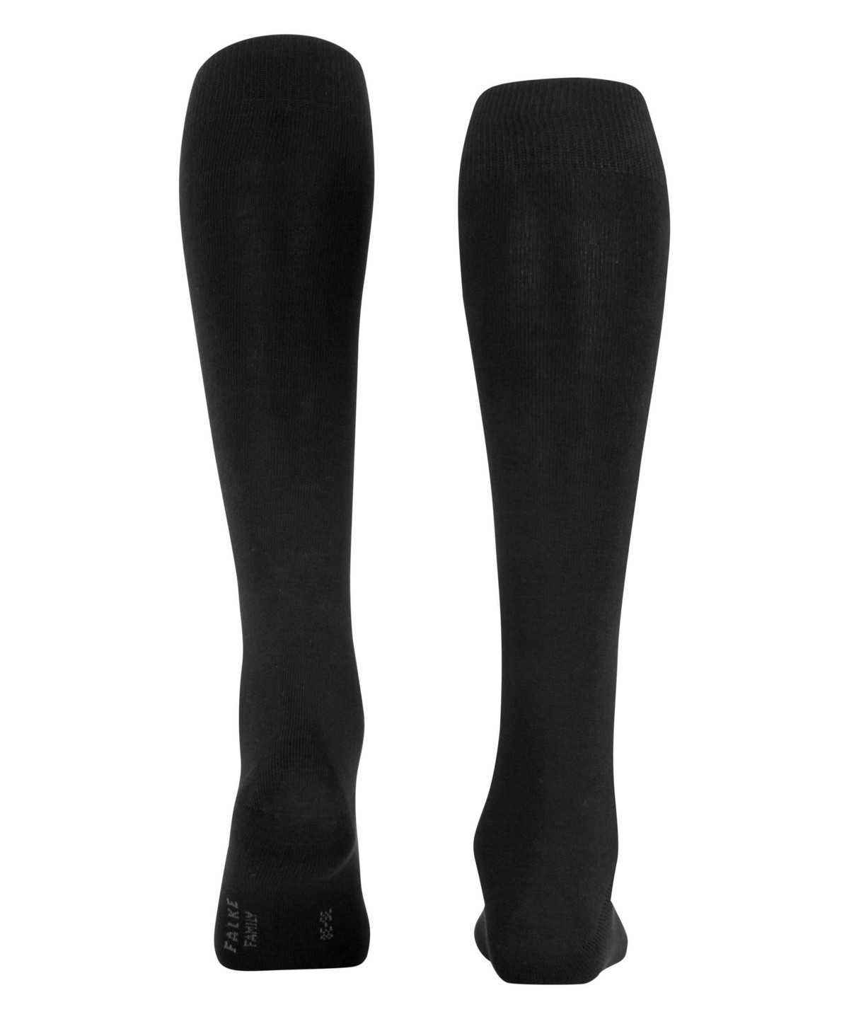 Skarpetki Falke Family Knee-high Socks Damskie Czarne | ULSXQD-791